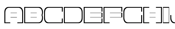 Spac3 neon font preview